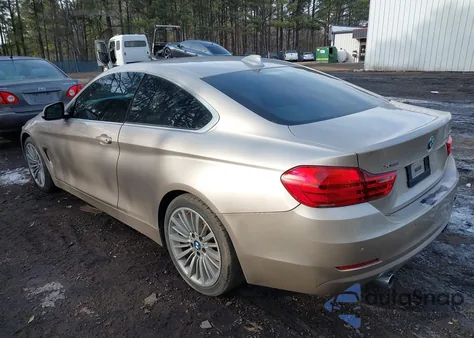 2015 BMW 435I из США, поврежденный, VIN WBA3R1C52FK193102